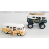 Image 2 : 2 DIECAST VOLKSWAGEN HIPPIE BUSES