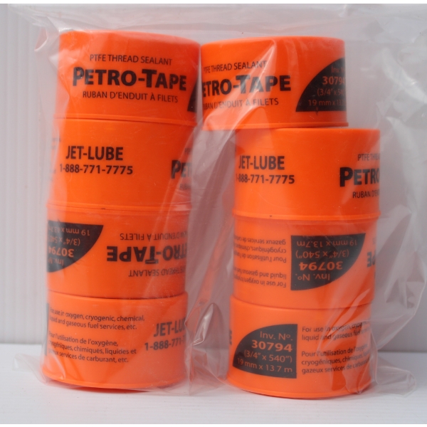 8 NEW JET LUBE PTFE THREAD SEALANT PETRO - TAPE