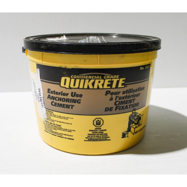 4.5KG QUIKRETE COMMERCIAL GRADE ANCHORING CEMENT