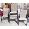Image 1 : 8 STACKABLE OUTDOOR PATIO CHAIRS