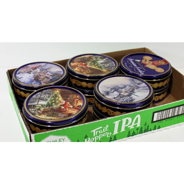 10 X 4 OZ TINS ORIGINAL GOURMET PREMIUM COOKIES