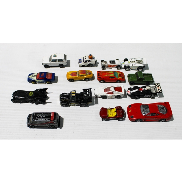 VINTAGE DIECAST CARS & VEHICLES - HOT WHEELS ETC.