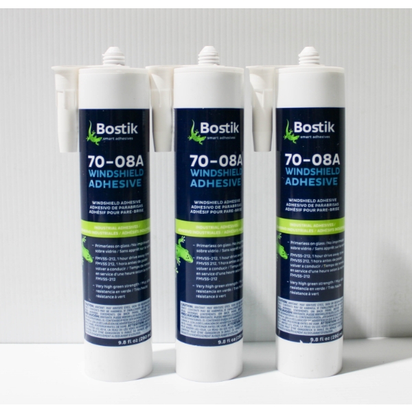 3 X 290ML BOSTIK 70-08A WINDSHIELD ADHESIVE