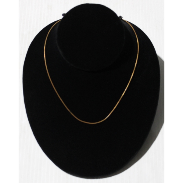 10K GOLD LADIES NECKLACE CHAIN