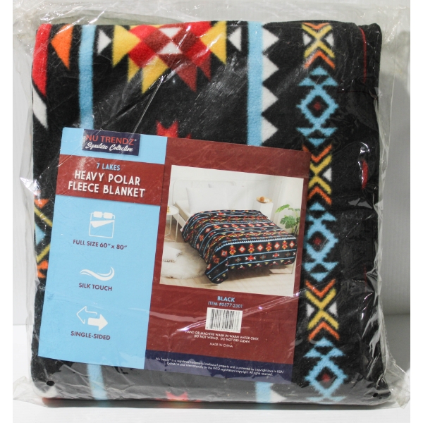 NEW NU TRENDZ HEAVY POLAR FLEECE BLANKET