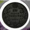 Image 1 : 1919 SILVER CANADIAN 50 CENT COIN