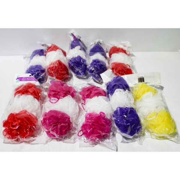 30 MINI BATH SPONGE LOOFAHS