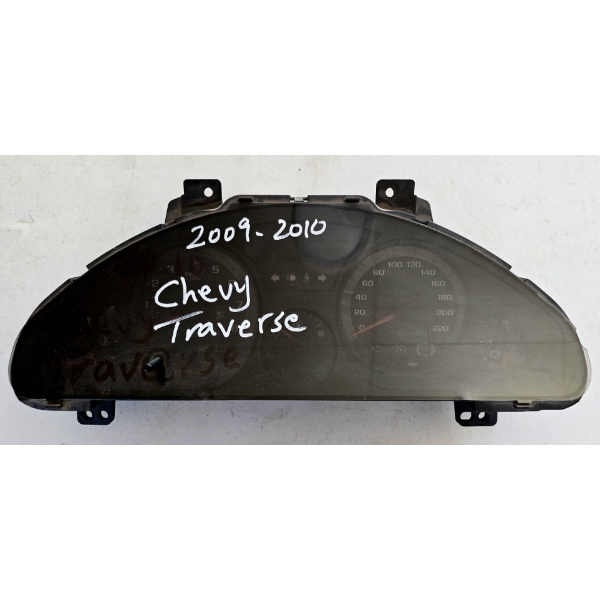 SALVAGE DASHBOARD FOR 2009-2010 CHEVY TRAVERSE