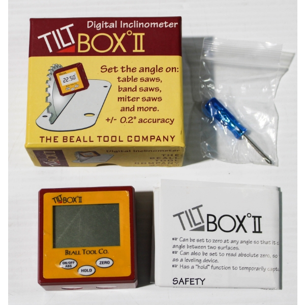 TILT BOX II MAGNETIC ANGLE SETTER