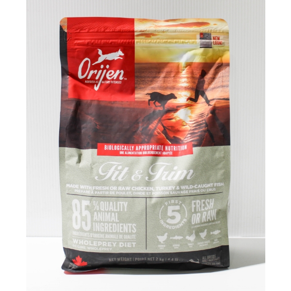 2KG HIGH END FIT & TRIM DRY DOG FOOD - CHICKEN TURKEY FISH