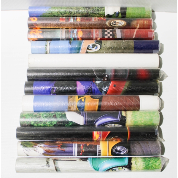 12 NEW AUTO POSTERS -  1934 CHEVY CABRIOLET ETC. (B)