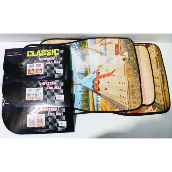 3PR NU TRENDZ CLASSIC UNIVERSAL VEHICLE FLOOR MATS