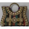 Image 1 : NEW MAINA SILK HANDCRAFTED PURSE - SIZE 8.75" L X 7.5" H 