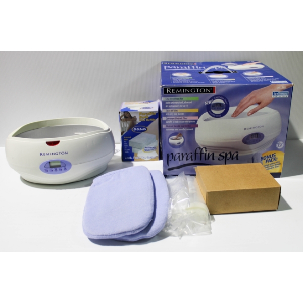 REMINGTON PARAFFIN SPA - HS250 W/ WAX REFILLS ETC.