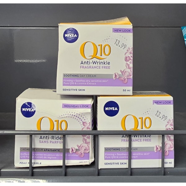 3PKS Q10 ANTI-WRINKLE SOOTHING DAY CREAM - 50ML PER