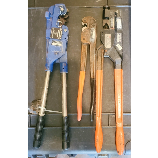 3 ASST CRIMPER TOOLS