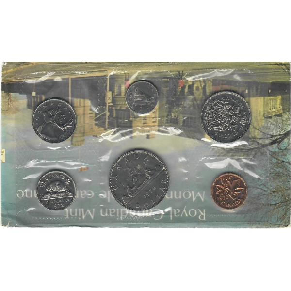 1972 CANADA PROOF MINT SEALED COIN SET