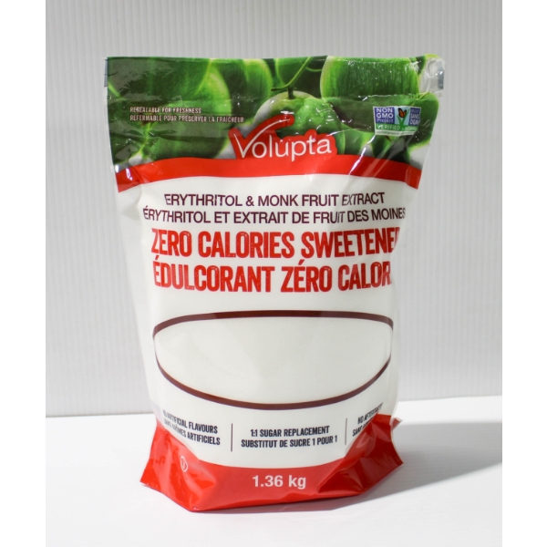 1.36KG VOLUPTA ERYTHRITOL & MONK FRUIT EXTRACT SWEETENER