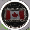 Image 1 : 2015 PROOF CANADA COLOURED FLAG 50YR ANNIV.