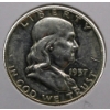 Image 2 : 1957 A.U. LIBERTY BELL USA SILVER HALF DOLLAR