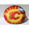 Image 1 : CALGARY FLAMES NHL 15" ROUND PUCK CUSHION
