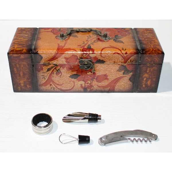 NEW 3PC WINE GIFT BOX SET 