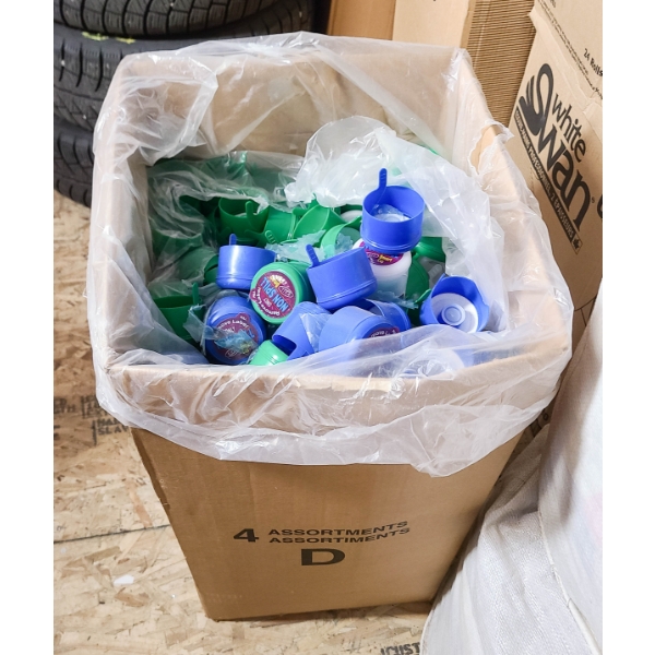 250+ WATER BOTTLE / JUG NON SPILL CAPS