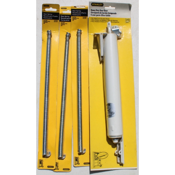 NEW STANLEY DOOR CLOSER & DOOR SPRINGS