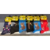 Image 1 : SIX PAIRS FOOZY SOCKS - BIRTHDAY, FOX, ETC.