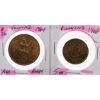 Image 1 : 1964 - 1965 PENNY / HALF PENNY COINS