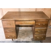 Image 1 : VINT. 7 DRAWER WOODEN DESK