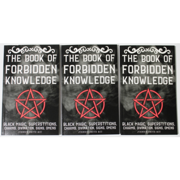3 NEW THE BOOK OF FORBIDDEN KNOWLEDGE 