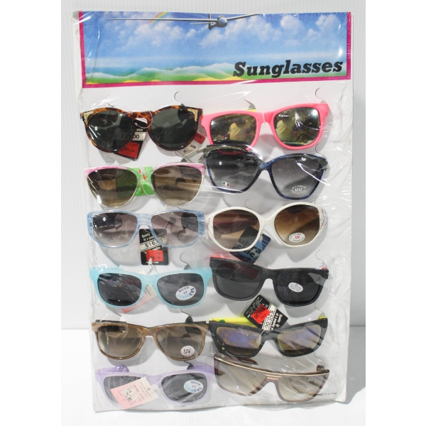 12 NEW DESIGNER SUNGLASSES