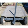 Image 2 : METAL 4 WHEEL QUAD TRAILER - 4 FT X 8 FT