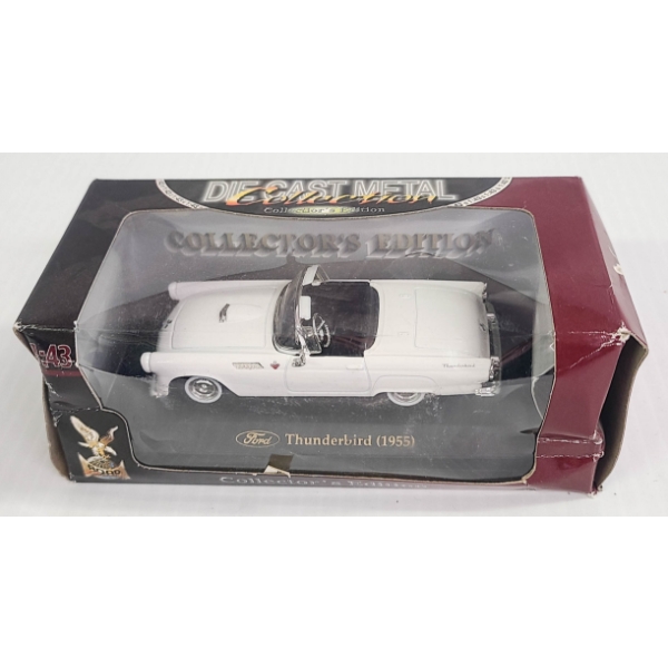 (1955) FORD THUNDERBIRD 1:43 DIECAST CONVERTIBLE