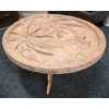 Image 1 : NIGERIAN WOODEN HAND CRAFTED DECO TABLE