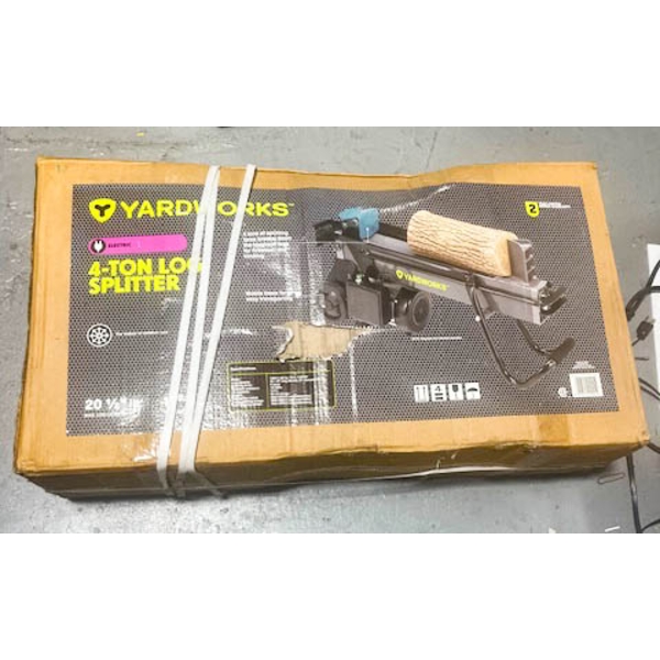 NEW YARD WORKS 4-TON ELECTRIC LOG SPLITTER