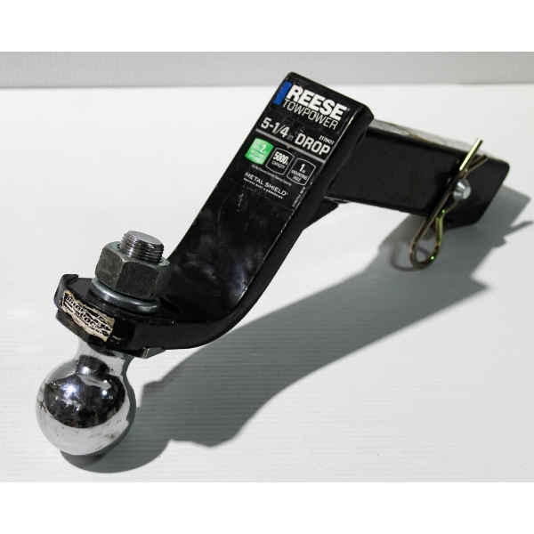 REESE TOWPOWER 5-1/4" DROP HITCH RECEIVER & BALL