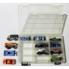 Image 1 : 12 DIE-CAST HOTWHEELS CARS W/ PLANO DISPLAY CASE