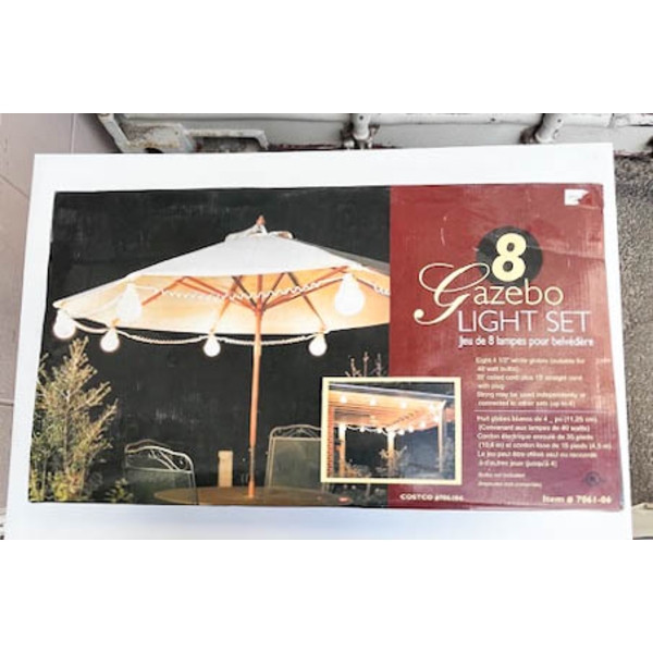 NEW GAZEBO LIGHT SET W/ 50 FT CORD 