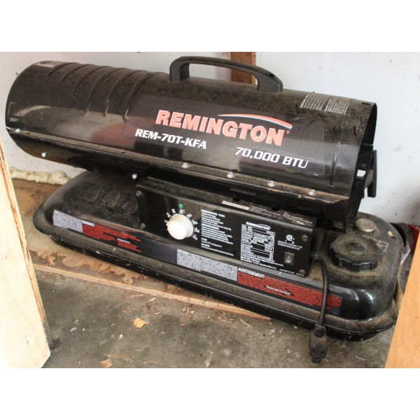 REMINGTON 70,000 BTU ELECTRIC / KEROSINE HEATER
