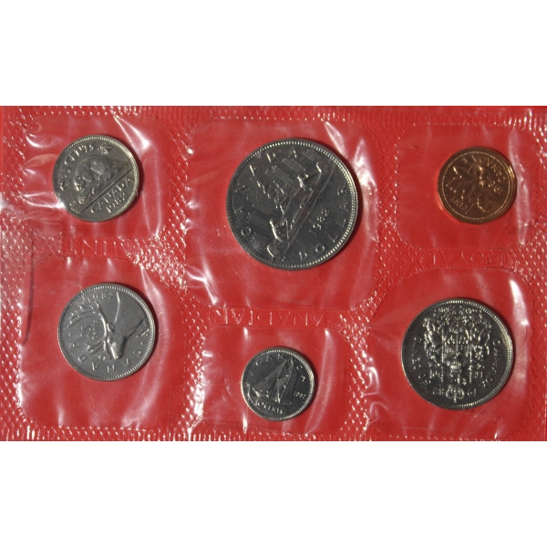 1982 PROOF CANADA MINT SEALED COIN SET
