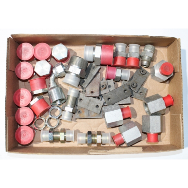 NEW HYDRAULIC HOSE FITTINGS ETC.
