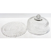Image 1 : VINT. CAKE TRAY W/ LID