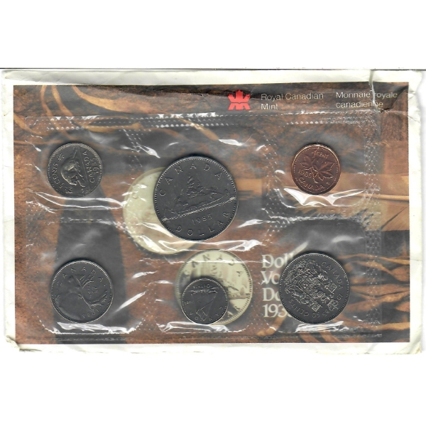 1985 CANADA MINT SEALED COIN SET