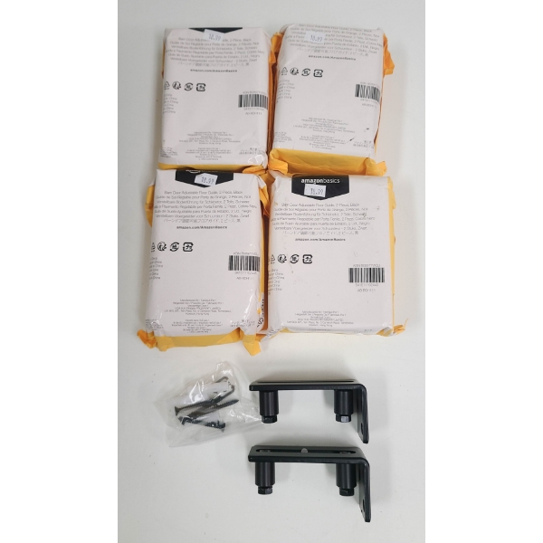 5 NEW BARN DOOR ADJUSTABLE FLOOR GUIDES ADJ