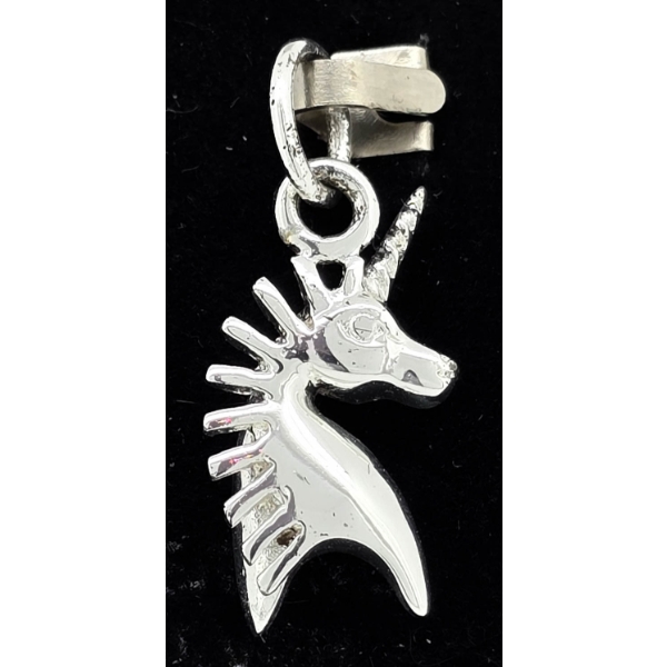 .925 SILVER UNICORN PENDANT 