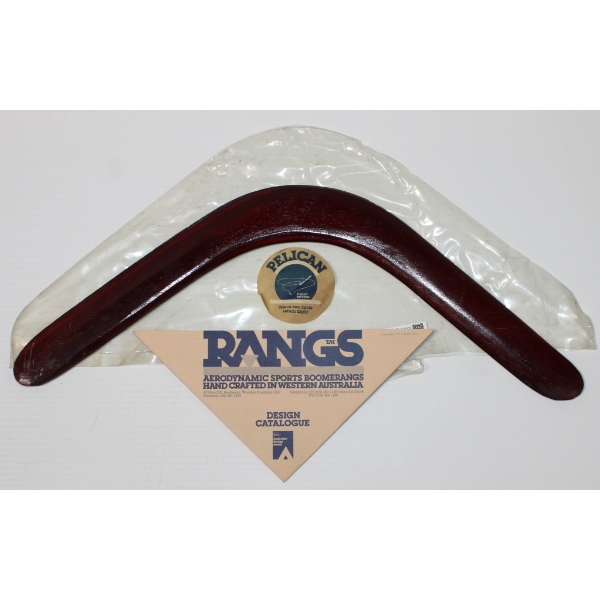 RANGS AERODYNAMIC SPORTS BOOMERANG