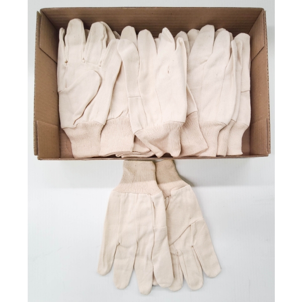 7 PRS COTTON WORK GLOVES