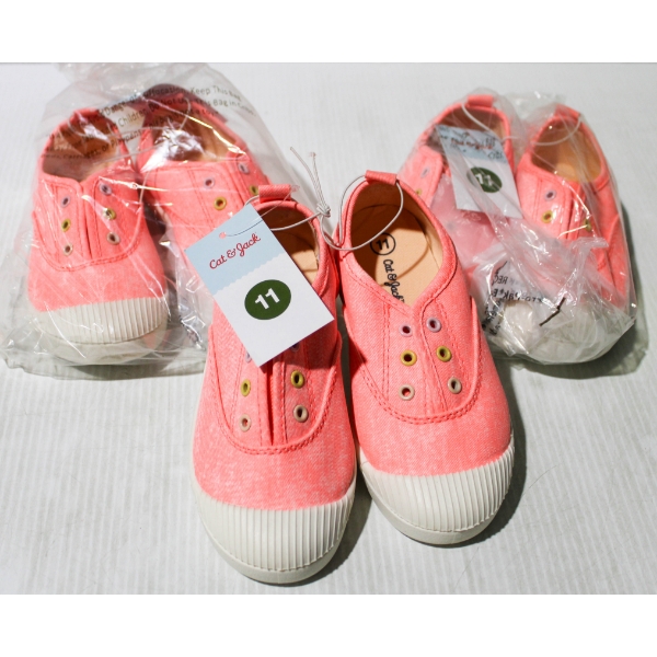 3 NEW CAT & JACK GIRL'S SNEAKERS - SIZE 11